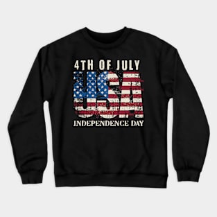 4th of July Independence Day Crewneck Sweatshirt